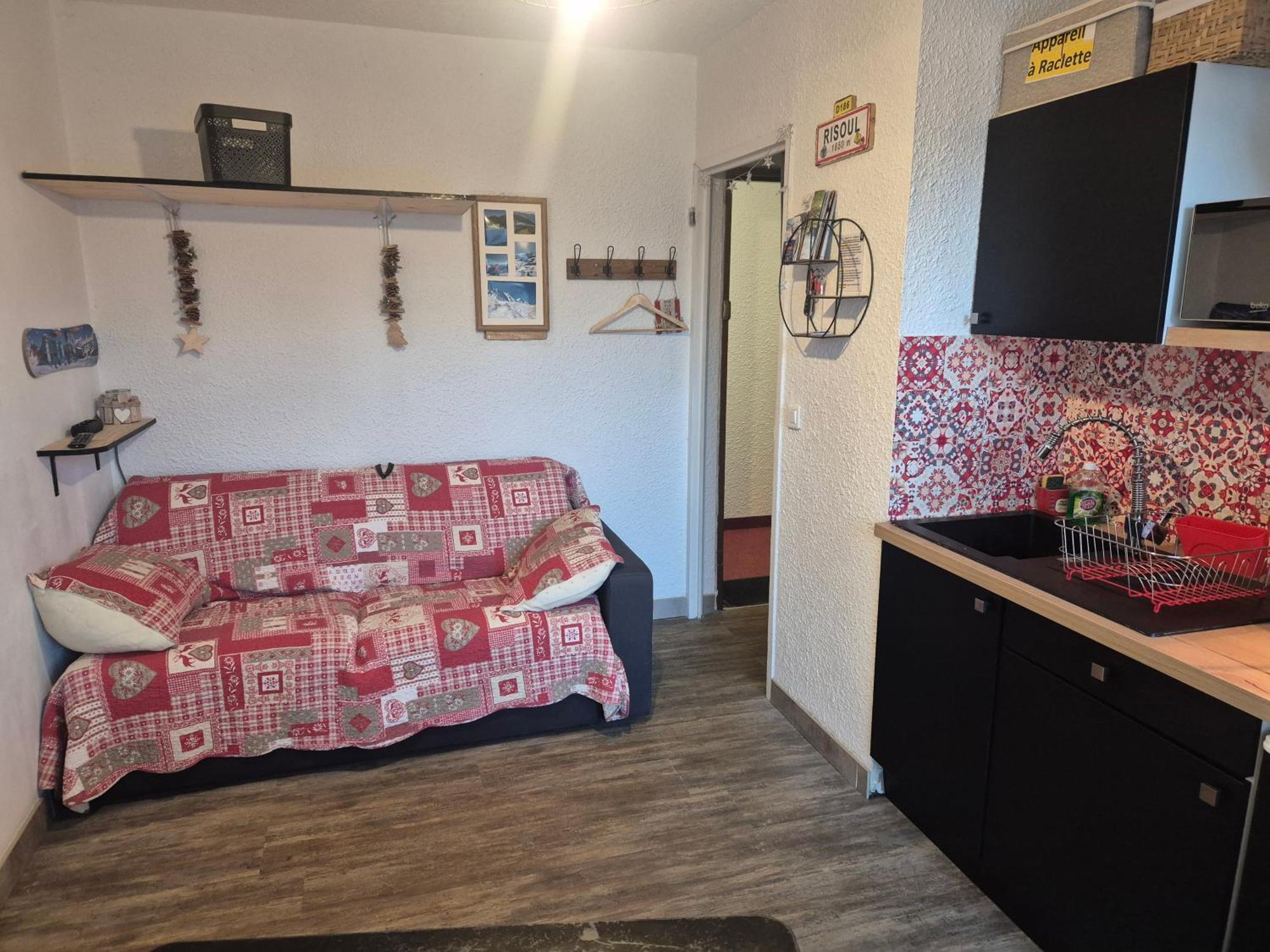 Appartement Centre Station Risoul 1850 Pied Des Pistes Le Villaret 2 Buitenkant foto
